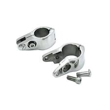 2PCS Bimini Rail Clamp 1 Inch 316 Stainless Steel Marine Boat Jaw Slide Tube KF