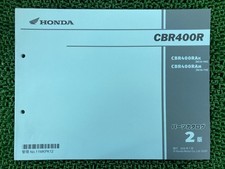 CBR400R Parts List 2nd Edition