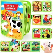 Busy Board Book Farm Story