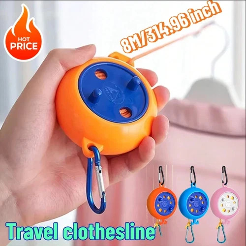 Travel camping washing line - washing,