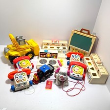 Vintage Fisher Price Mixed Job Lot Toys Bundle Telephones     #14 KM3