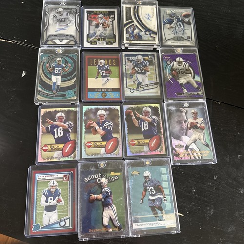 Colts card lot peyton - lot, 15