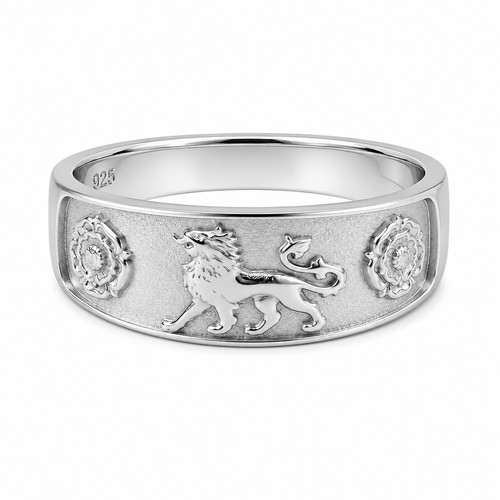 Sterling silver lion tudor - lion,