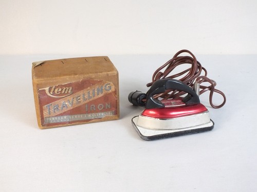 Vintage clem travelling iron - vintage,