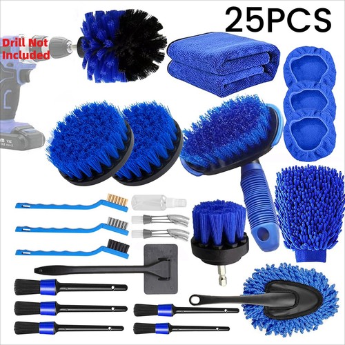Car cleaning kit 25pcs - cleaning, kit,