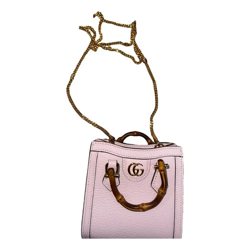Gucci diana bamboo leather - gucci,