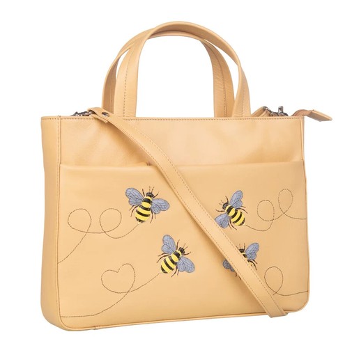 Mala leather suri bee yellow - mala,