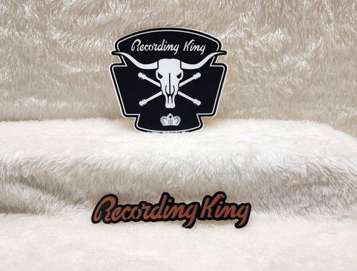 Recording king guitars sticker - king,