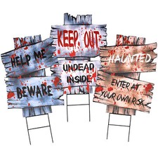 3 PIECE HALLOWEEN DECORATION