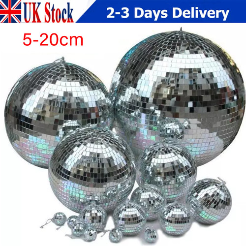 Mirror disco ball 20cm - mirror,