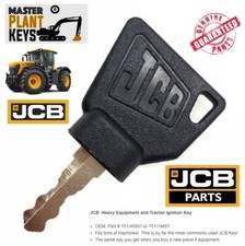 JCB Fastrac Genuine Equipment Tractor Ignition Master Plant Key OEM 701/45501