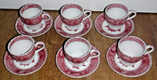 Vintage Spode Pink Camilla ~ 6