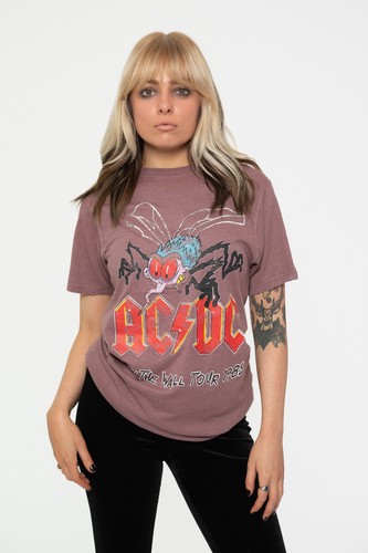 Shirt fly on the wall - ac/dc,
