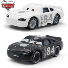 No.84 White Apple Car  Disney Pixar Cars 1:55 Metal Diecast Toys Model Loose New