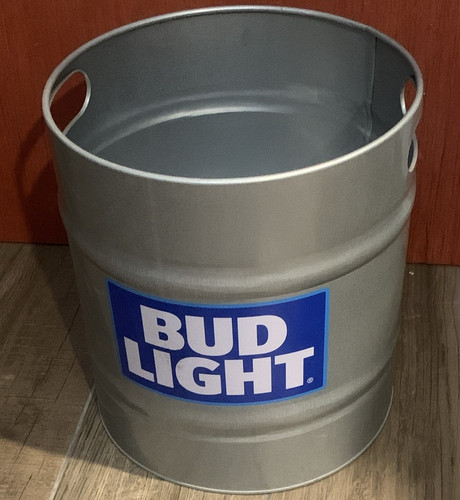Bud light metal keg - light, style