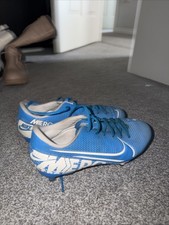 blue nike mercurials football