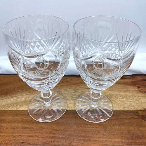 Tutbury crystal small wine - tutbury,