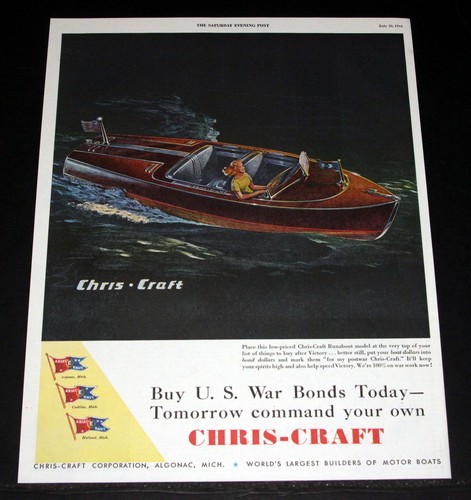 1944 old wwii magazine - 1944,