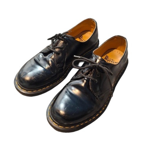 Martens low top black boots - dr,