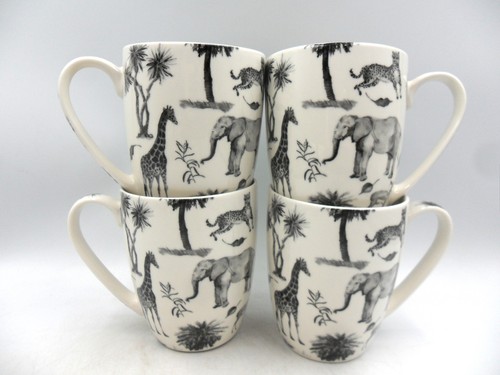 Set mugs black safari - set,