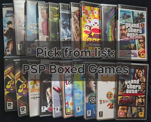 Updated boxed sony psp - :,