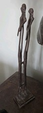 Vintage Cast Bronze African