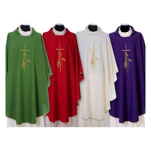 Chasuble polyester with - chasuble,