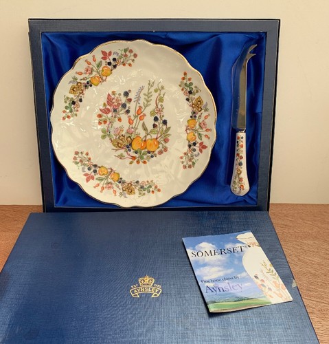 Aynsley somerset cheese plate - aynsley,