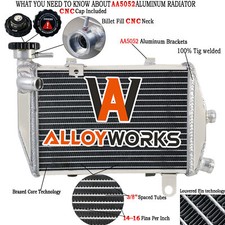 Aluminum Right Radiator For