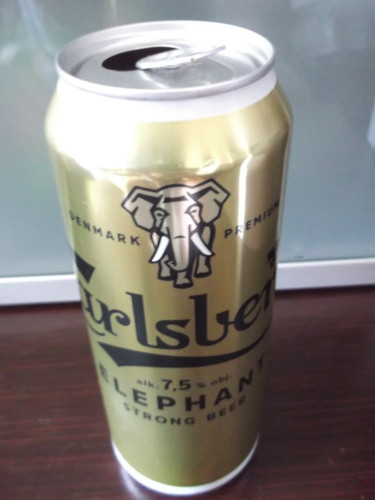 Carlsberg elephant from - carlsberg, poland