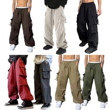 Korean Style Men Cargo Pants