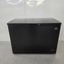 Chest freezer black 282 litre - chest,