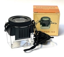 10x Loupe Magnifier Rectangle