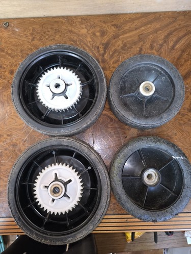 Rear drive wheels front - ,