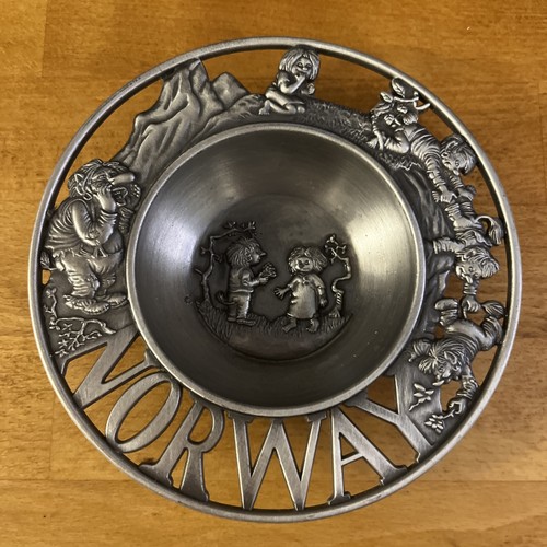 Vintage norwegian pewter - norwegian,