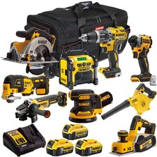 Dewalt 18V XR 9 Piece Combo