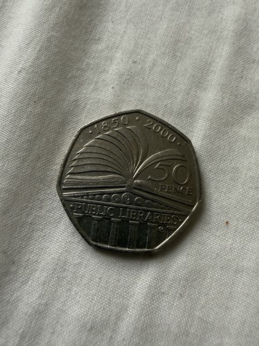 Public library 50p - public,