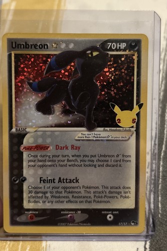 Pokémon tcg umbreon gold - umbreon,