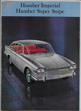 1966 Humber Imperial & Super Snipe car brochure