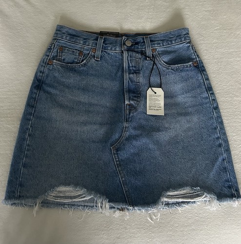 Levi women denim skirt - women's,