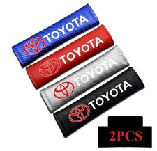 2x Toyota Car Seat Belt Covers
