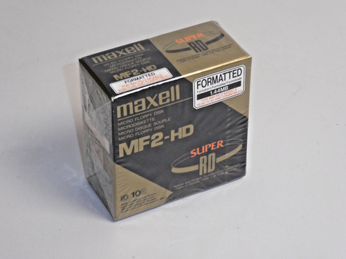 10x maxell mf2 super rd - mf2-hd,