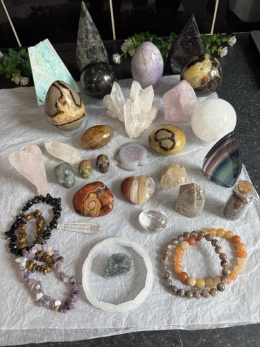 Crystal bundle joblot large - crystal,