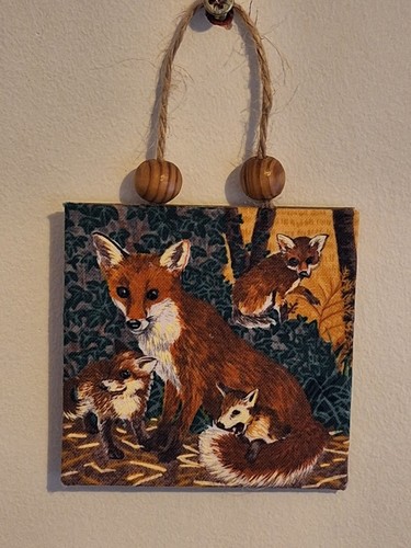 Fabric wall hanging panel - ,