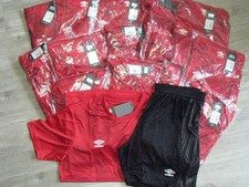 13 x UMBRO  Red & Black