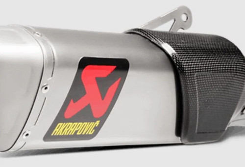Akrapovic muffler sleeve - muffler,