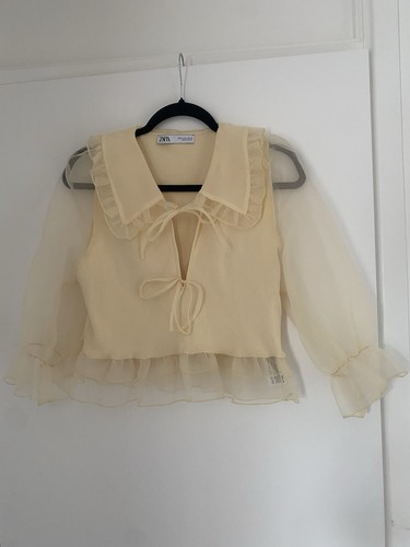 Zara size small cream - zara,
