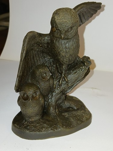 Heredities owl with owlets - owl,