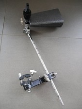 Premier Splash Cymbal Cowbell Boom Arm Mounting Clamp Quick Release Drum Stand