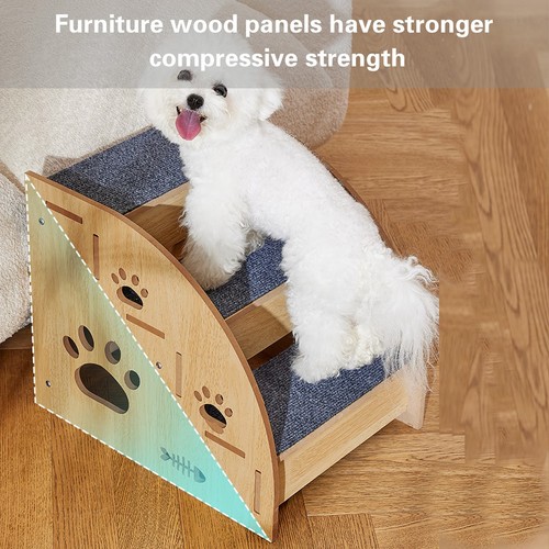 Steps pet ramp wooden - steps,